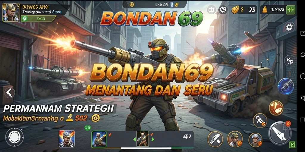 Tampilan gameplay BONDAN69 yang menegangkan dan interaktif.