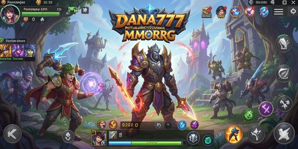 Gameplay seru DANA777 dengan petualangan dunia MMORPG yang menakjubkan.