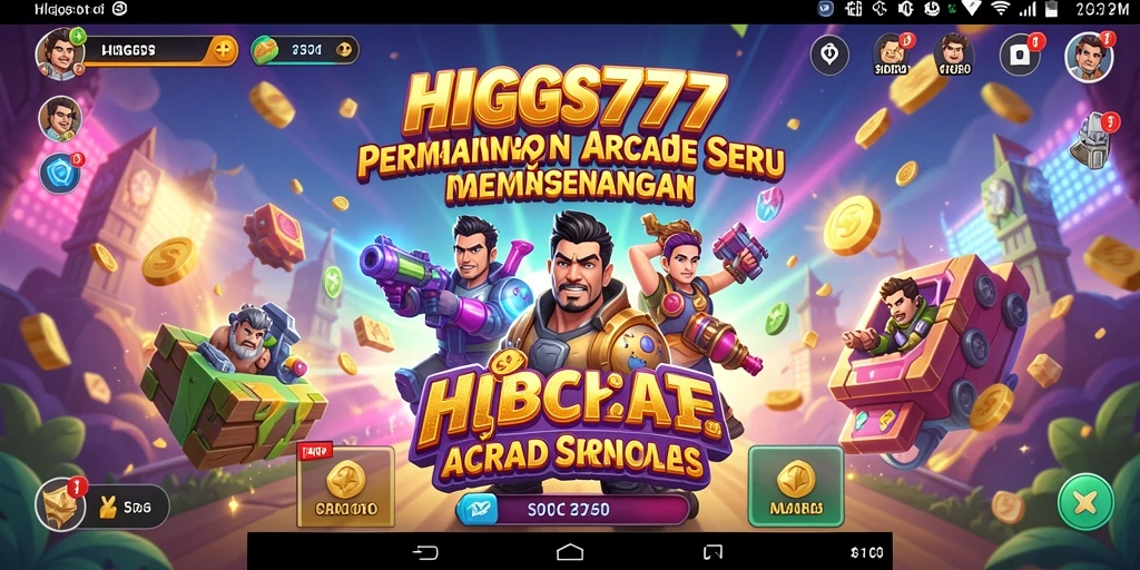 Tampilan gameplay yang seru dan penuh warna di HIGGS777.