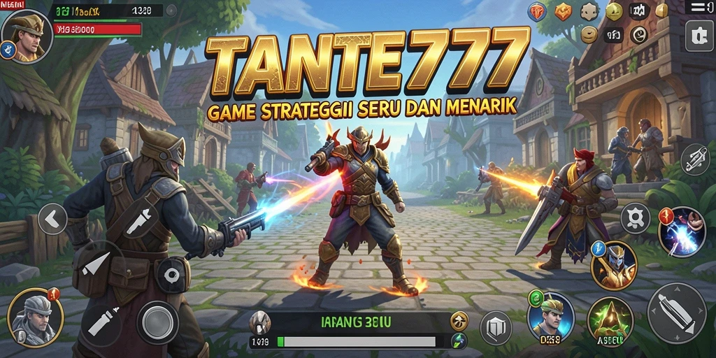 Tampilan gameplay SLG yang seru dan menantang dari TANTE777.